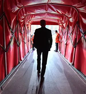 Arsenal V Atletico Madrid 2017-18 Prints: Arsene Wenger Leads Arsenal Against Atletico Madrid in Europa League Semi-Final