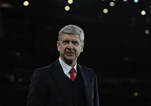 Arsenal V Barcelona 2015/16 Prints: Arsene Wenger Leads Arsenal Against Barcelona in Champions League Showdown