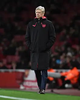 Arsenal V BATE Borisov 2017-18 Prints: Arsene Wenger Leads Arsenal Against BATE Borisov in Europa League