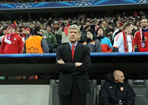 Arsene Wenger Leads Arsenal Against Bayern Munchen in Champions League Showdown (2012-13)