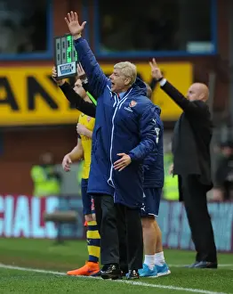 Arsene Wenger Leads Arsenal Against Burnley in Premier League (2015)