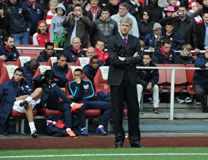 Arsene Wenger Leads Arsenal Against Chelsea in the Premier League, 2011-12