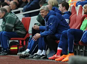 Arsenal V Chelsea 2014/15 Prints: Arsene Wenger Leads Arsenal Against Chelsea in Premier League Showdown