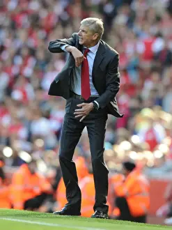 Arsenal V Chelsea 2012-13 Prints: Arsene Wenger Leads Arsenal Against Chelsea in Premier League Showdown (2012-13)