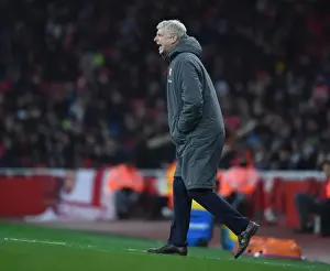 Arsenal V Crystal Palace 2017-18 Prints: Arsene Wenger Leads Arsenal Against Crystal Palace in the Premier League
