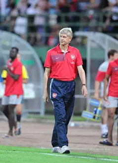 Szombathelyi Haladas V Arsenal 2009-10 Prints: Arsene Wenger Leads Arsenal to a Dominant 5-0 Pre-Season Win