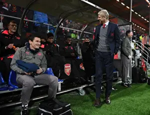 Ostersunds V Arsenal 2017-18 Prints: Arsene Wenger Leads Arsenal in Europa League Clash against Ostersunds FK