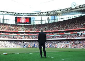 Arsenal V Everton 2016-17 Prints: Arsene Wenger Leads Arsenal Against Everton in Premier League Showdown (2016-17)