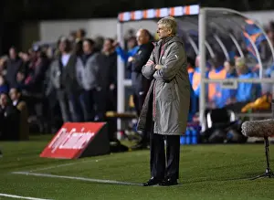 Sutton United V Arsenal 2016-17 Prints: Arsene Wenger Leads Arsenal in FA Cup Battle at Sutton United