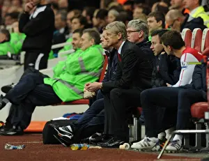 Arsene Wenger Leads Arsenal Against Fulham in the 2011-12 Premier League
