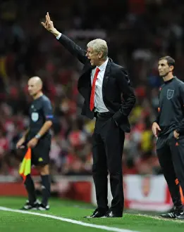 Arsenal V Galatasaray 2014/15 Champions League Prints: Arsene Wenger Leads Arsenal Against Galatasaray in Champions League Showdown
