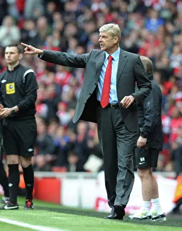 Arsene Wenger Leads Arsenal Against Manchester United, Premier League 2012-13