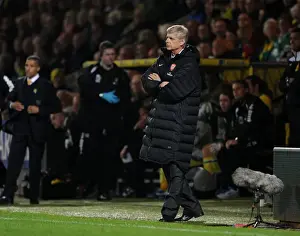 Norwich City V Arsenal 2012-13 Prints: Arsene Wenger Leads Arsenal Against Norwich City in the 2012-13 Premier League