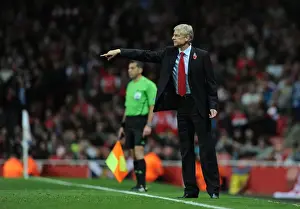 Arsenal V Marseille 2011-12 Prints: Arsene Wenger Leads Arsenal Against Olympique de Marseille in Champions League (2011)