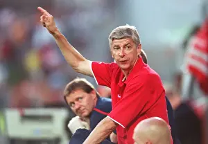 Mattersburg V Arsenal 2006-07 Prints: Arsene Wenger Leads Arsenal to Pre-Season Victory: 1-2 Over SV Mattersburg