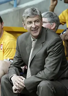 Huddersfield V Arsenal 2008-09 Prints: Arsene Wenger Leads Arsenal to Pre-Season Victory: Huddersfield 1-2 Arsenal (2008)