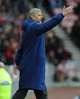 Arsene Wenger Leads Arsenal in Premier League Battle at Sunderland (2014)