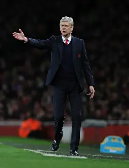 Arsenal Sunderland 2015-16 Prints: Arsene Wenger Leads Arsenal in Premier League Battle Against Sunderland (December 2015)