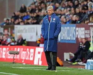Burnley V Arsenal 2014/15 Prints: Arsene Wenger Leads Arsenal in Premier League Clash Against Burnley (2015)