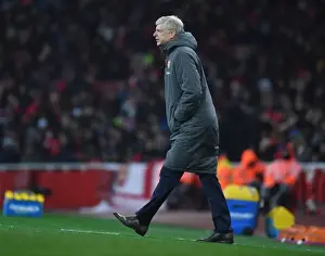 Arsenal V Crystal Palace 2017-18 Prints: Arsene Wenger Leads Arsenal in the Premier League Clash Against Crystal Palace