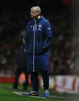 Arsenal V Queens Park Rangers 2014-15 Prints: Arsene Wenger Leads Arsenal in Premier League Clash Against Queens Park Rangers (December 2014)