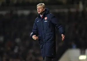 West Ham United V Arsenal 2013-14 Prints: Arsene Wenger Leads Arsenal in Premier League Clash against West Ham United (2013-14)