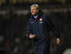 West Ham United V Arsenal 2013-14 Prints: Arsene Wenger Leads Arsenal in Premier League Clash Against West Ham United (2013-14)