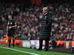 Arsene Wenger Leads Arsenal Against Reading in the Premier League (2013)