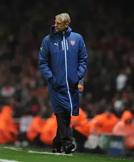 Arsenal V Anderlecht 2014/15 Prints: Arsene Wenger Leads Arsenal Against RSC Anderlecht in Champions League