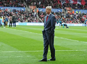 Arsene Wenger Leads Arsenal Against Stoke City in the 2011-12 Premier League