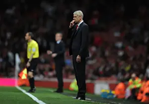 Arsenal Swansea City 2014/15 Prints: Arsene Wenger Leads Arsenal Against Swansea City in 2015 Premier League Showdown