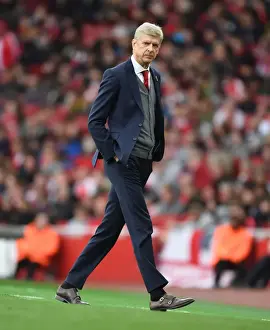 Arsene Wenger Leads Arsenal Against Swansea City in the Premier League (2017-18)