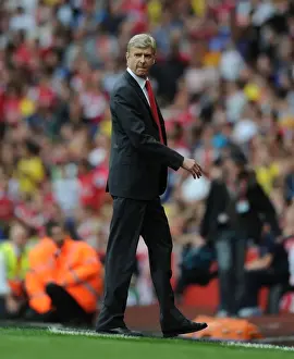 Spurs Prints: Arsene Wenger Leads Arsenal Against Tottenham Hotspur in the Premier League, 2013