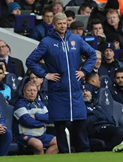 Tottenham Hotspur V Arsenal 2014-15 Prints: Arsene Wenger Leads Arsenal Against Tottenham in Premier League Clash, 2014-15