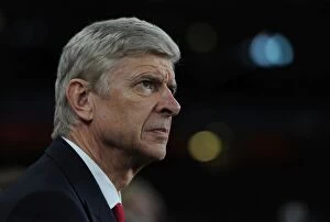 Images Dated 24th November 2015: Arsene Wenger Leads Arsenal in UEFA Champions League Battle against Dinamo Zagreb (2015-16)