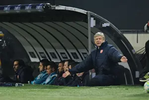 Arsene Wenger Leads Arsenal in UEFA Champions League Clash against AC Milan, 2011-12