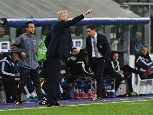 Anderlecht V Arsenal 2014-15 Prints: Arsene Wenger Leads Arsenal in UEFA Champions League Clash against RSC Anderlecht
