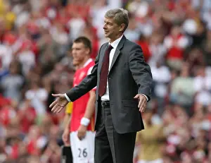 Arsenal V Inter Milan 2007-08 Prints: Arsene Wenger Leads Arsenal to Victory: 2-1 over Inter Milan at Emirates Cup, 2007
