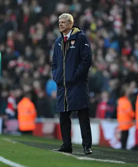 Arsenal V Watford FA Cup 2015-16 Prints: Arsene Wenger Leads Arsenal Against Watford in FA Cup Sixth Round