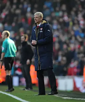 Arsenal V Watford FA Cup 2015-16 Prints: Arsene Wenger Leads Arsenal Against Watford in FA Cup Sixth Round