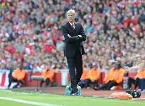 Arsene Wenger Leads Arsenal Against West Bromwich Albion in Premier League Showdown (2013-14)