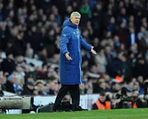 West Ham United V Arsenal 2014-15 Prints: Arsene Wenger Leads Arsenal Against West Ham United (2014-15)
