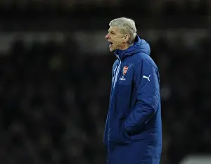 West Ham United V Arsenal 2014-15 Prints: Arsene Wenger Leads Arsenal Against West Ham United in the 2014-15 Premier League