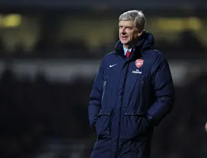West Ham United V Arsenal 2013-14 Prints: Arsene Wenger Leads Arsenal Against West Ham United in Premier League Clash (December 2013)