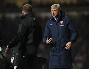 West Ham United V Arsenal 2013-14 Prints: Arsene Wenger Leads Arsenal Against West Ham United in Premier League Clash (December 2013)