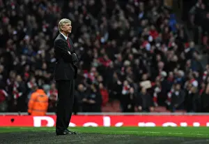 Arsenal V Wolverhampton Wanderers 2011-2012 Prints: Arsene Wenger Leads Arsenal Against Wolverhampton Wanderers, 2011-2012