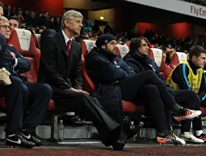 Arsenal V Wolverhampton Wanderers 2011-2012 Prints: Arsene Wenger Leads Arsenal Against Wolverhampton Wanderers, 2011-2012