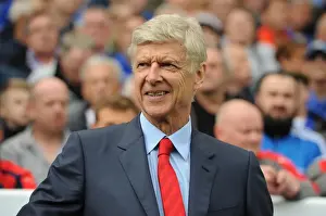 Arsene Wenger at Leicester City's King Power Stadium (2016-17)