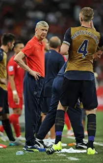 Arsene Wenger and Per Mertesacker Lead Arsenal against Singapore XI in Barclays Asia Trophy