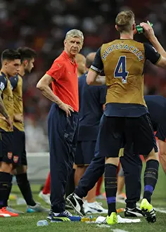 Arsenal V Singapore XI Prints: Arsene Wenger and Per Mertesacker Lead Arsenal Against Singapore XI in Barclays Asia Trophy